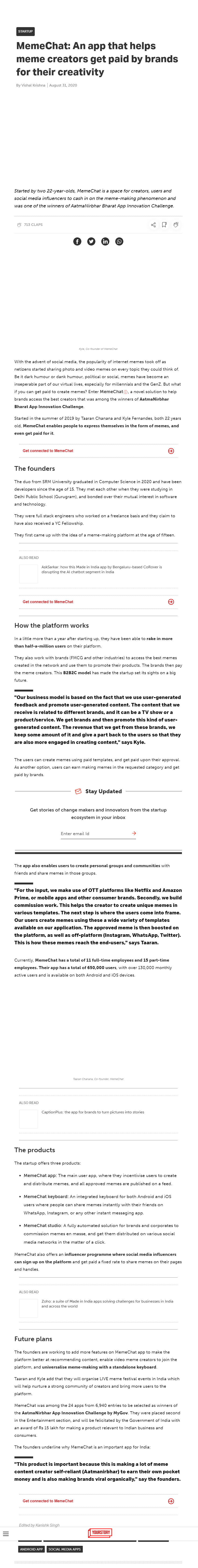 Full News Screenshot