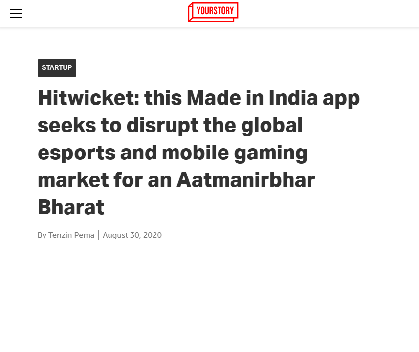 Front Page Screenshot