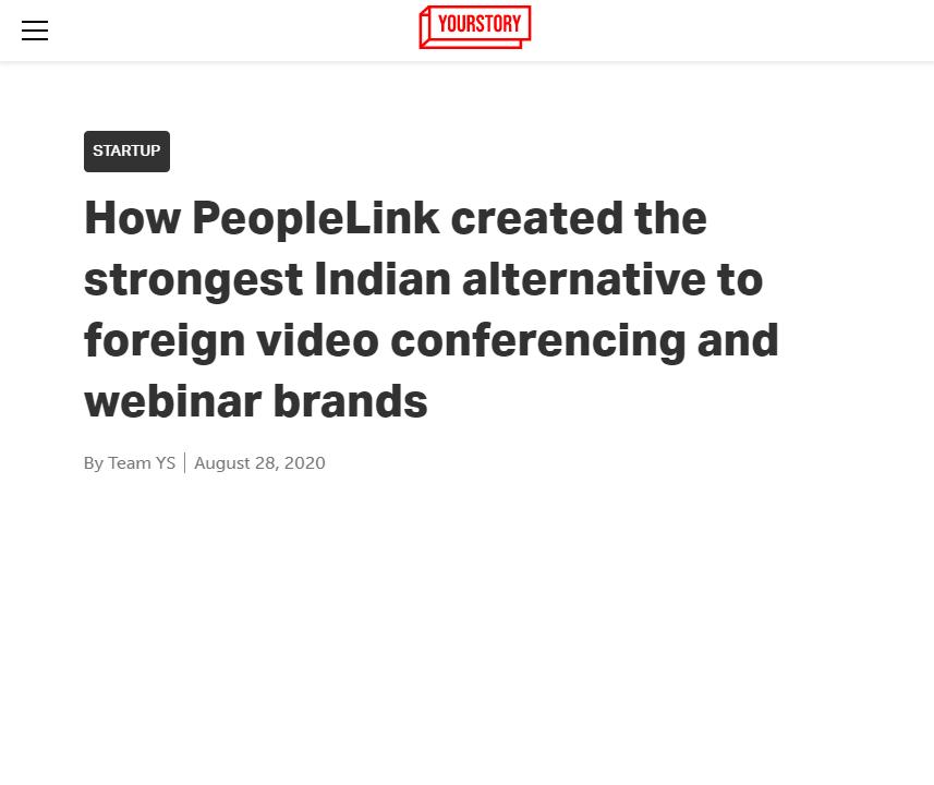 Front Page Screenshot