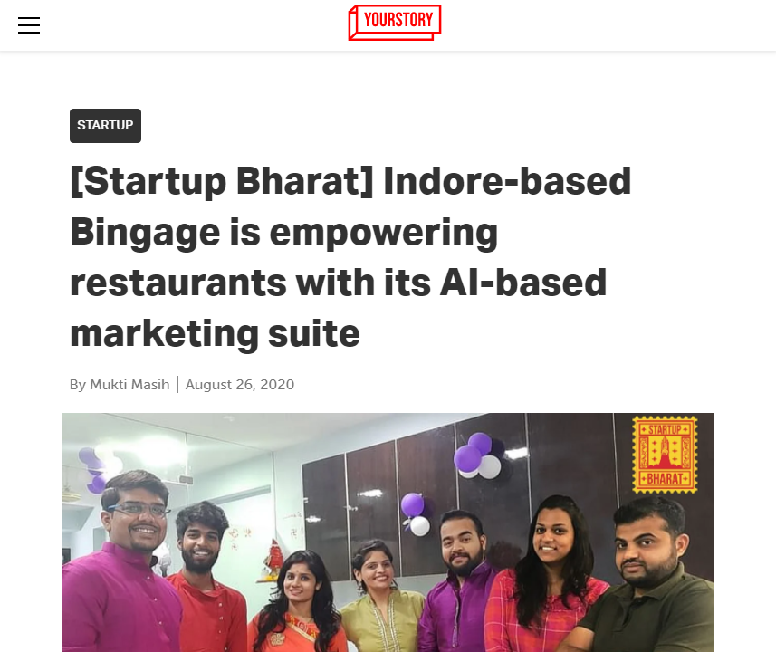 Front Page Screenshot