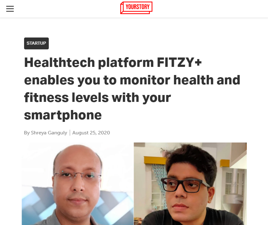 Front Page Screenshot