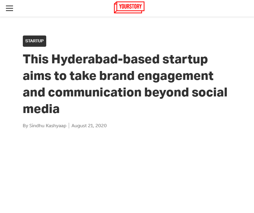 Front Page Screenshot