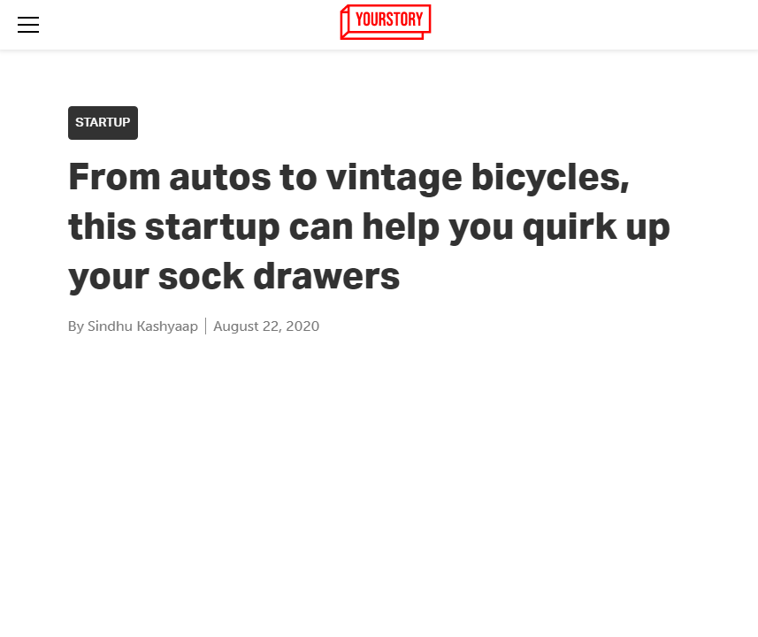 Front Page Screenshot