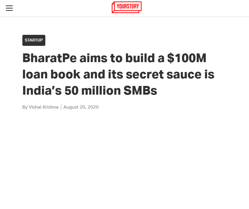 Front Page Screenshot