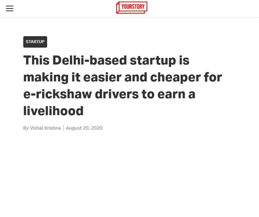 Front Page Screenshot