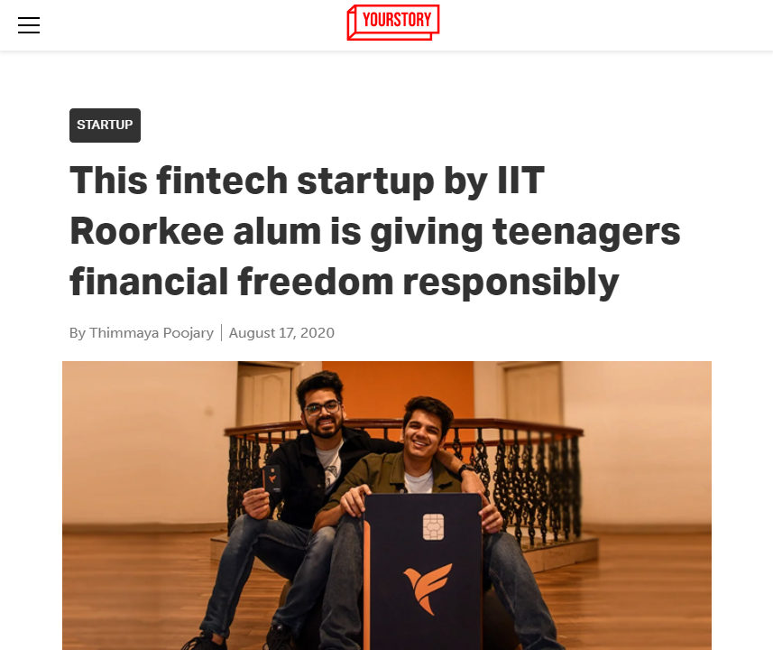 Front Page Screenshot