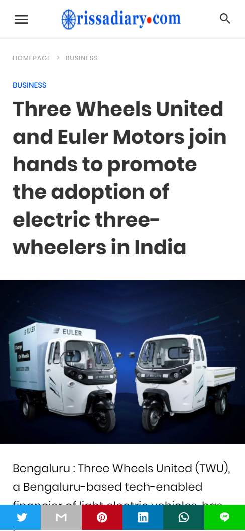 Front Page Screenshot