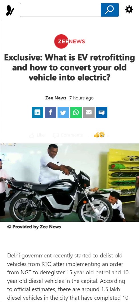 Front Page Screenshot