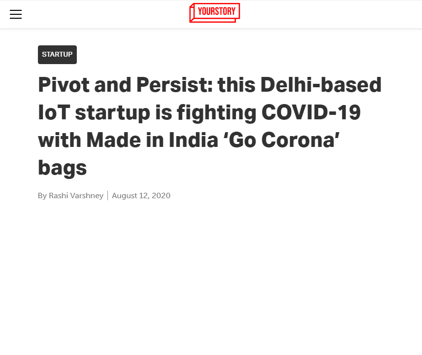 Front Page Screenshot