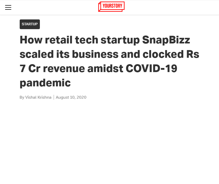 Front Page Screenshot