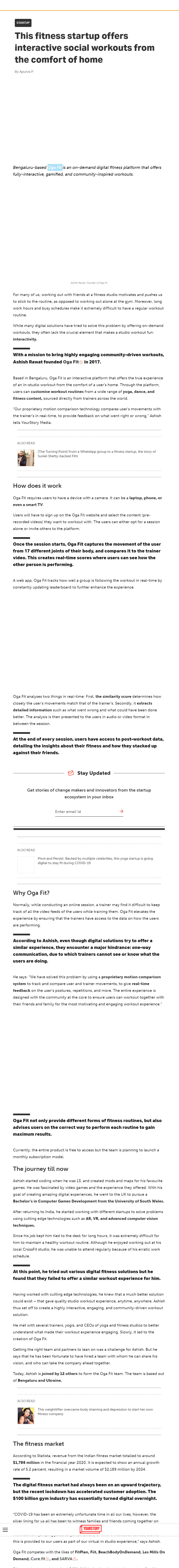 Full News Screenshot