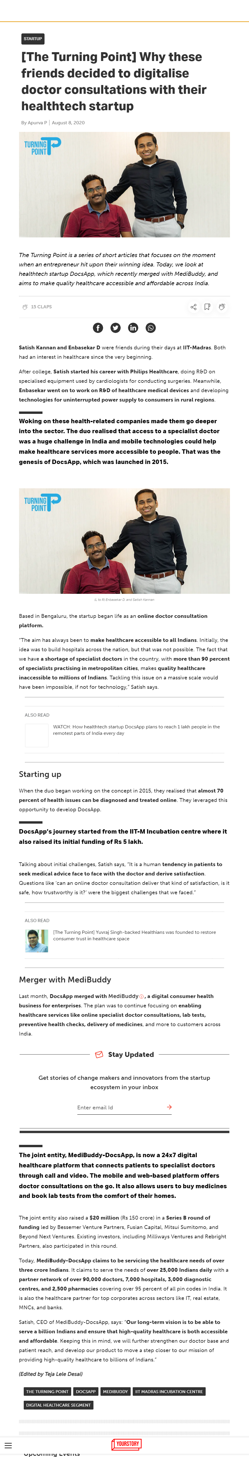 Full News Screenshot