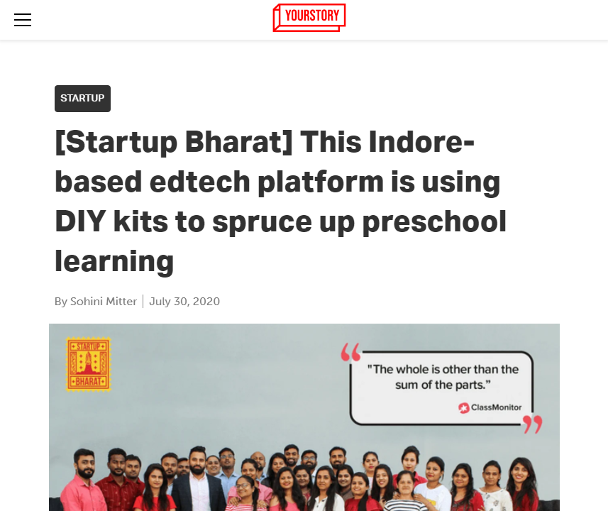 Front Page Screenshot