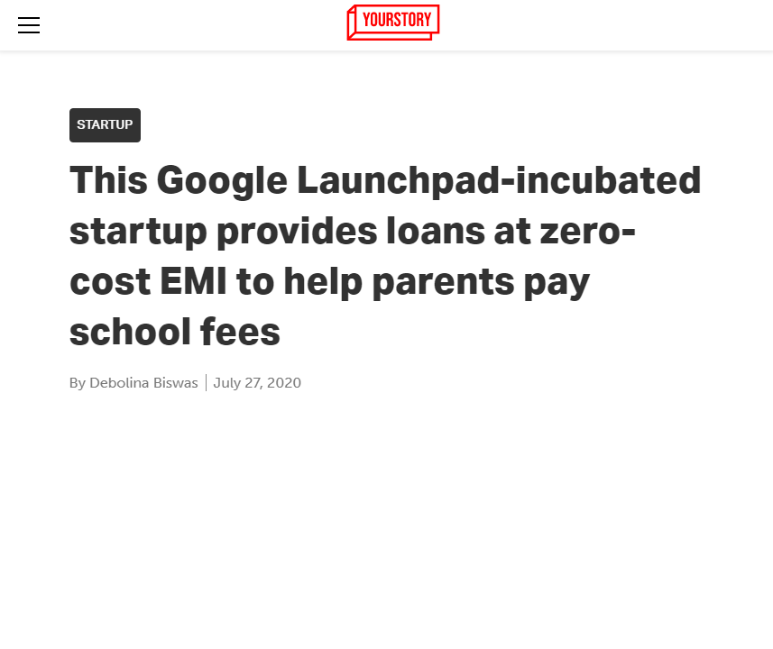 Front Page Screenshot