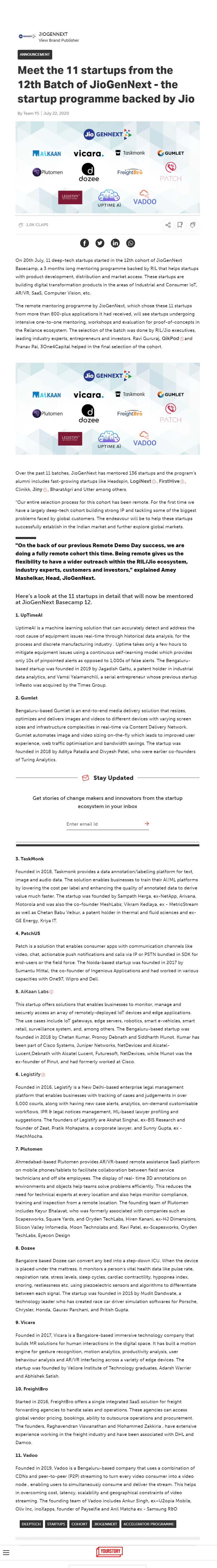 Full News Screenshot