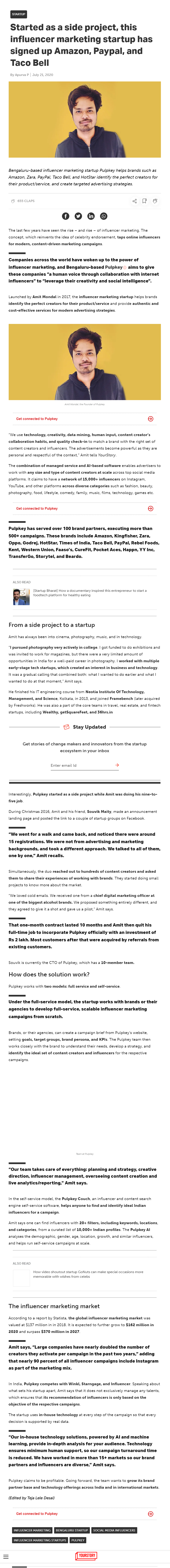 Full News Screenshot