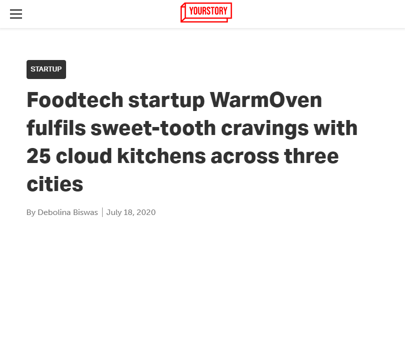 Front Page Screenshot