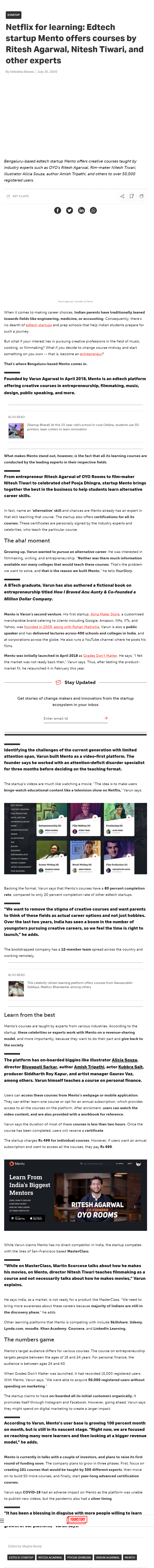 Full News Screenshot