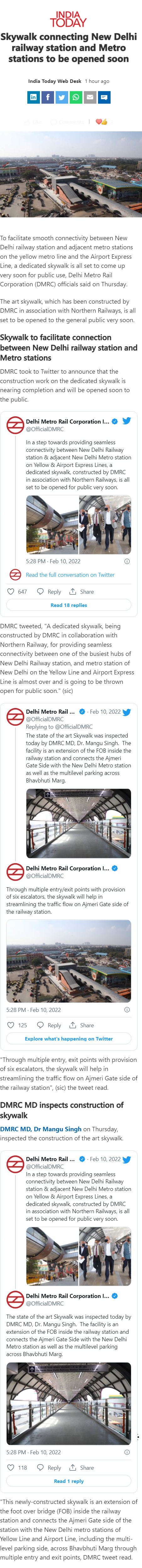 Full News Screenshot