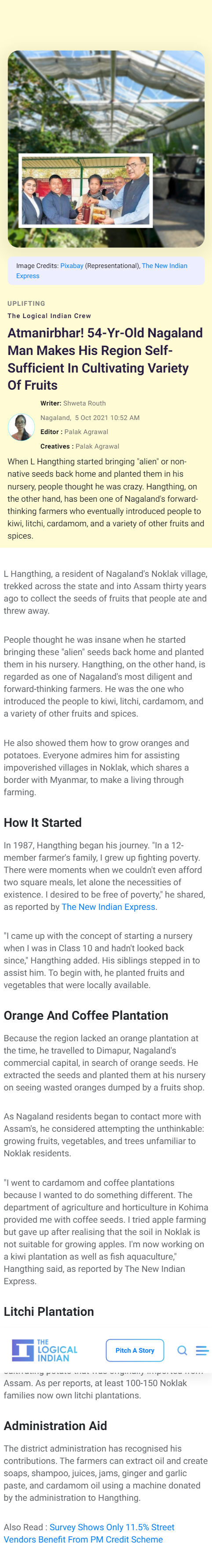 Full News Screenshot