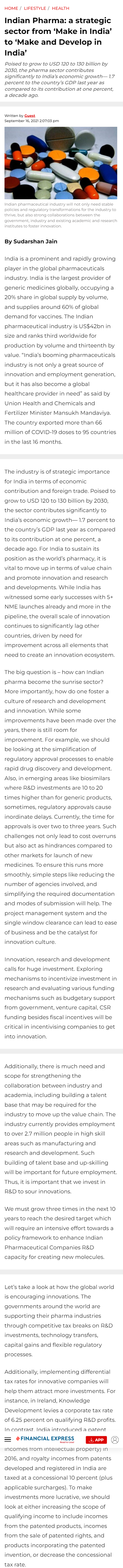 Full News Screenshot