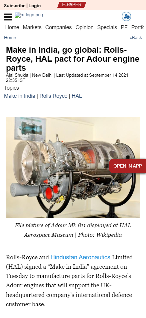 Front Page Screenshot