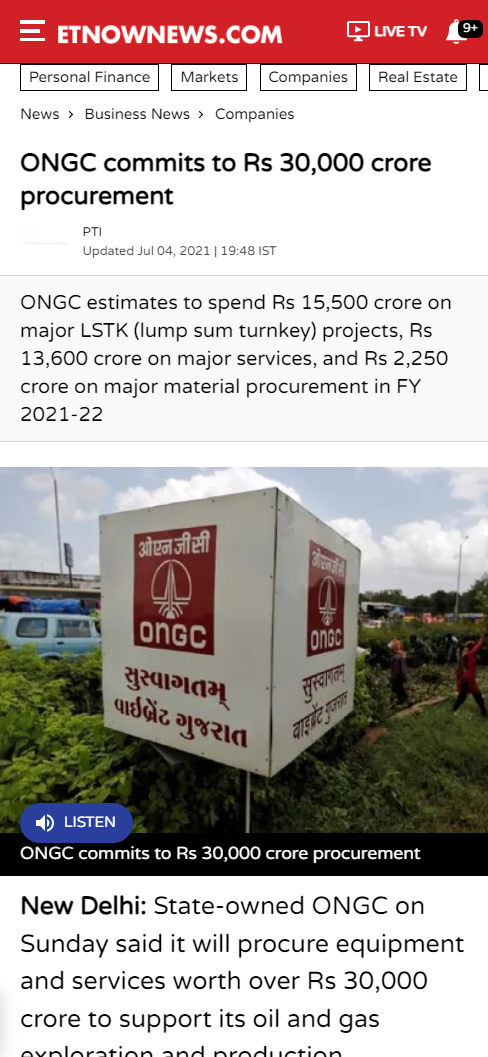 Front Page Screenshot