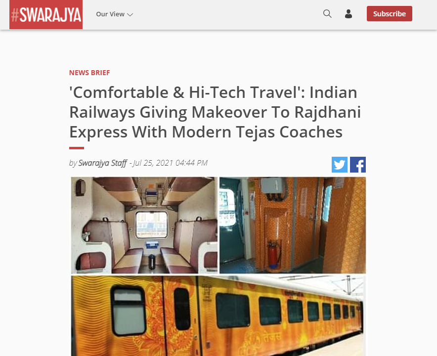 Front Page Screenshot