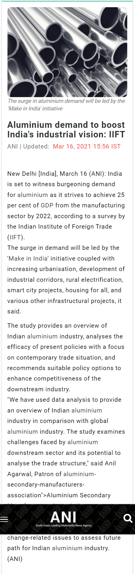 Full News Screenshot