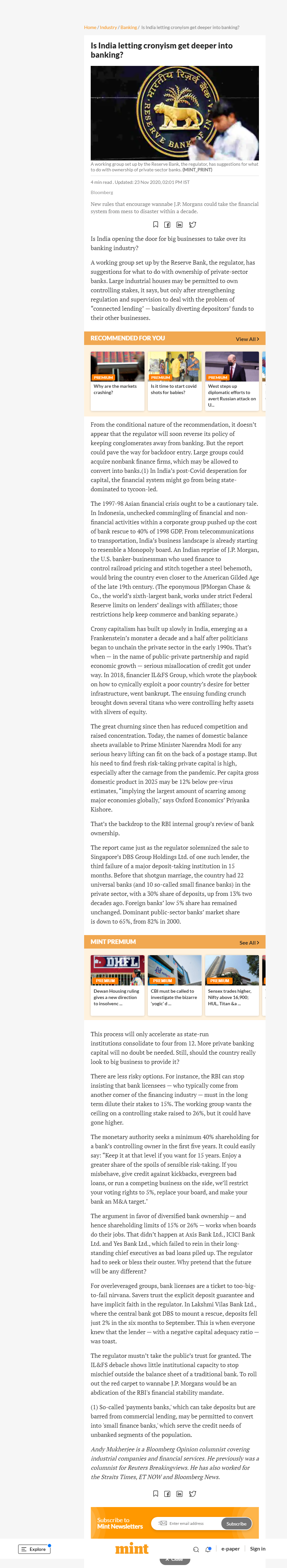 Full News Screenshot