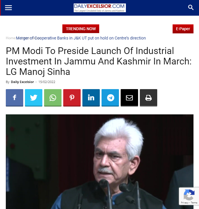 Front Page Screenshot