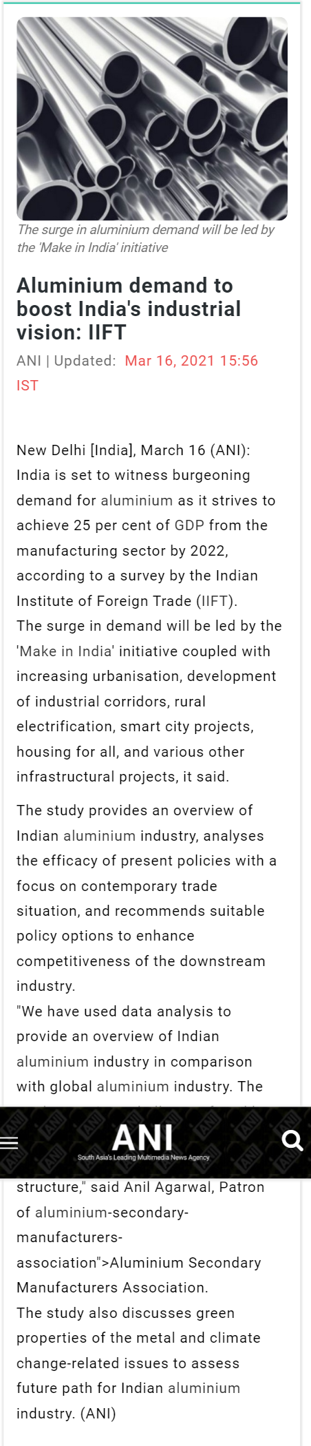 Full News Screenshot