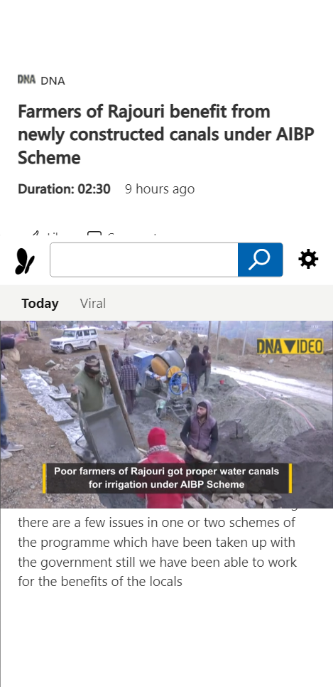 Full News Screenshot