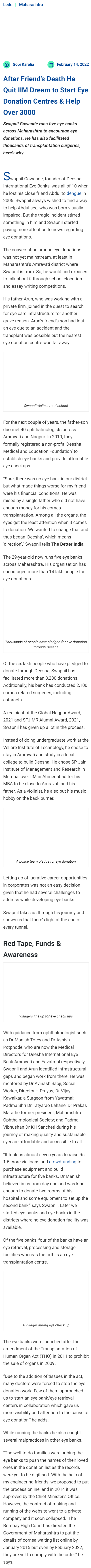 Full News Screenshot