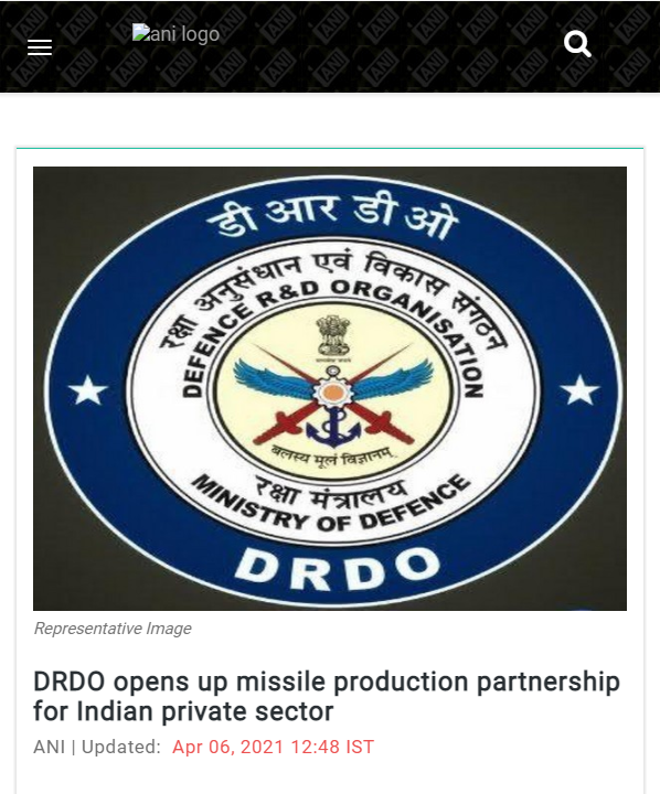 Front Page Screenshot