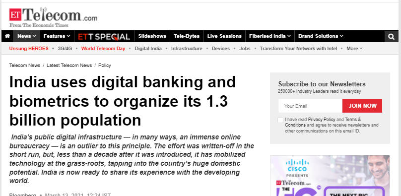 Front Page Screenshot