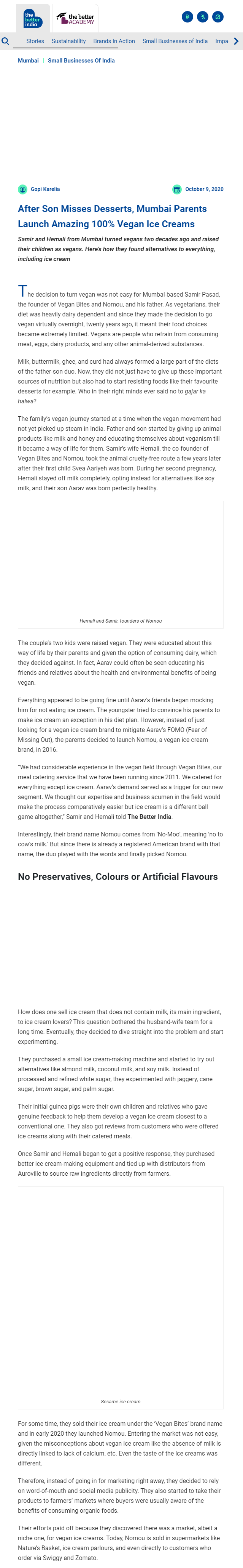 Full News Screenshot