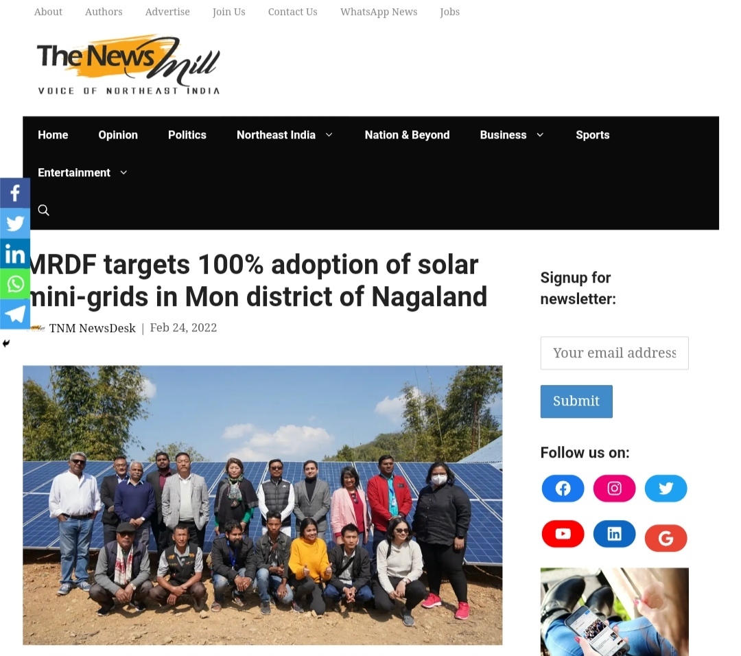 Front Page Screenshot