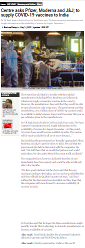 Full News Screenshot