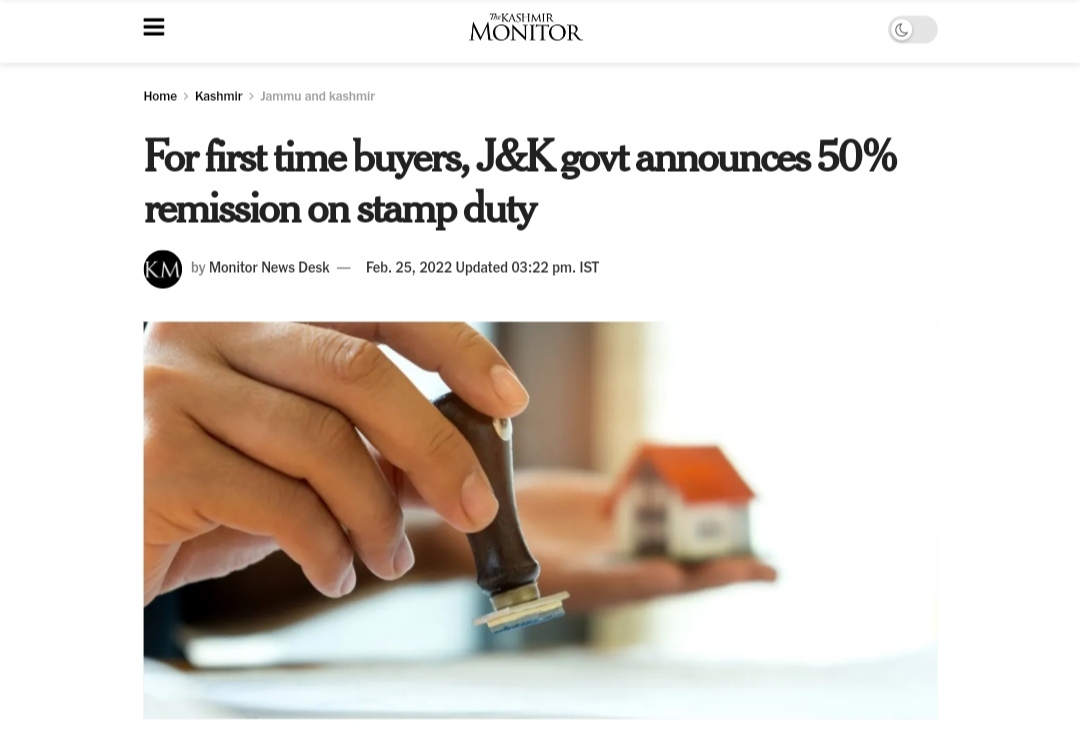 Front Page Screenshot