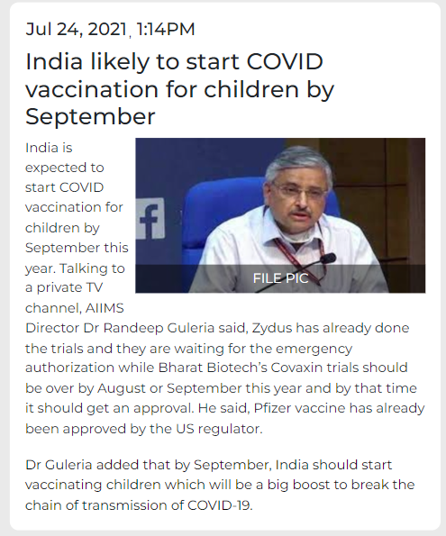 Full News Screenshot