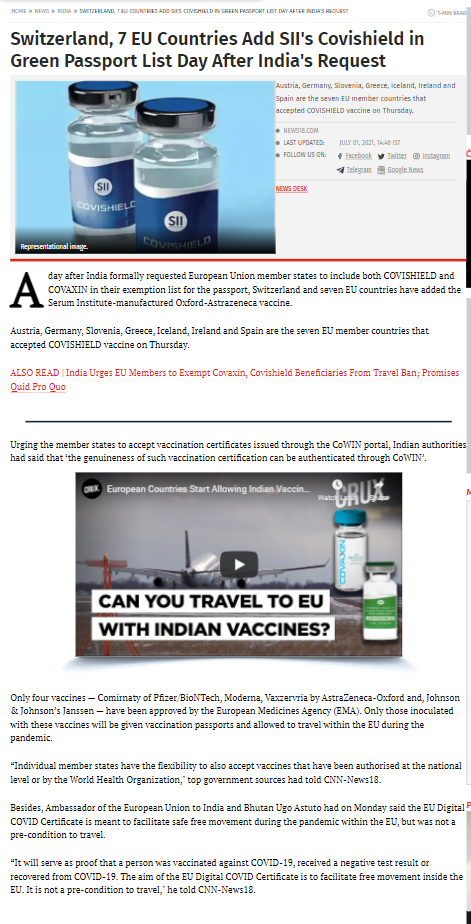 Full News Screenshot