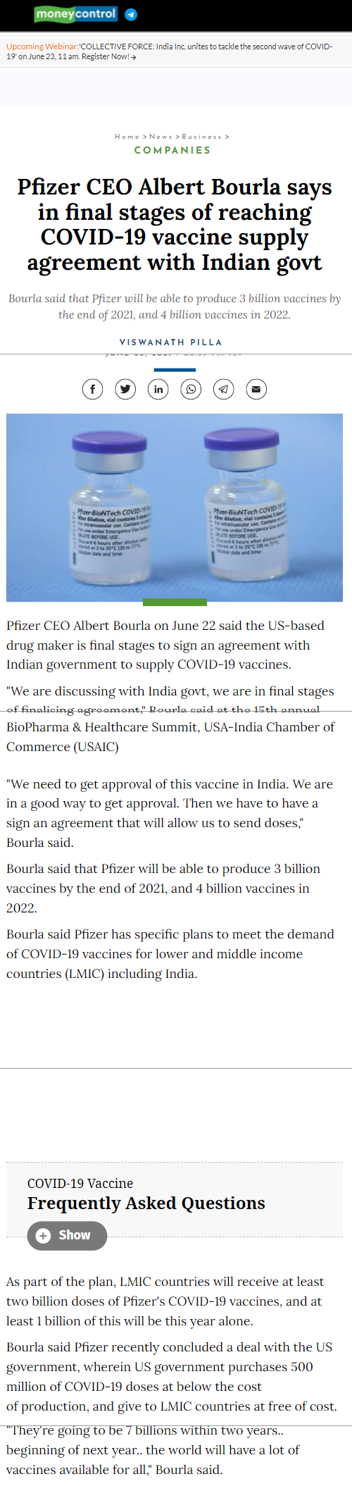 Full News Screenshot