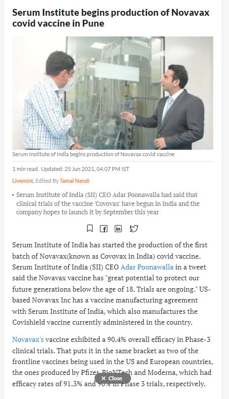 Front Page Screenshot