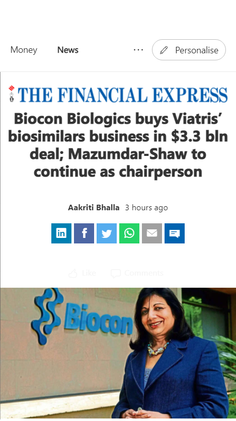 Front Page Screenshot