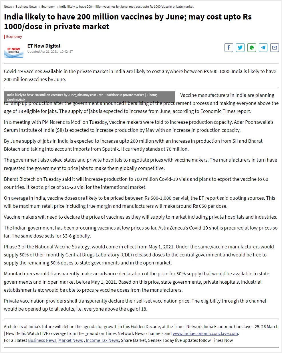 Full News Screenshot