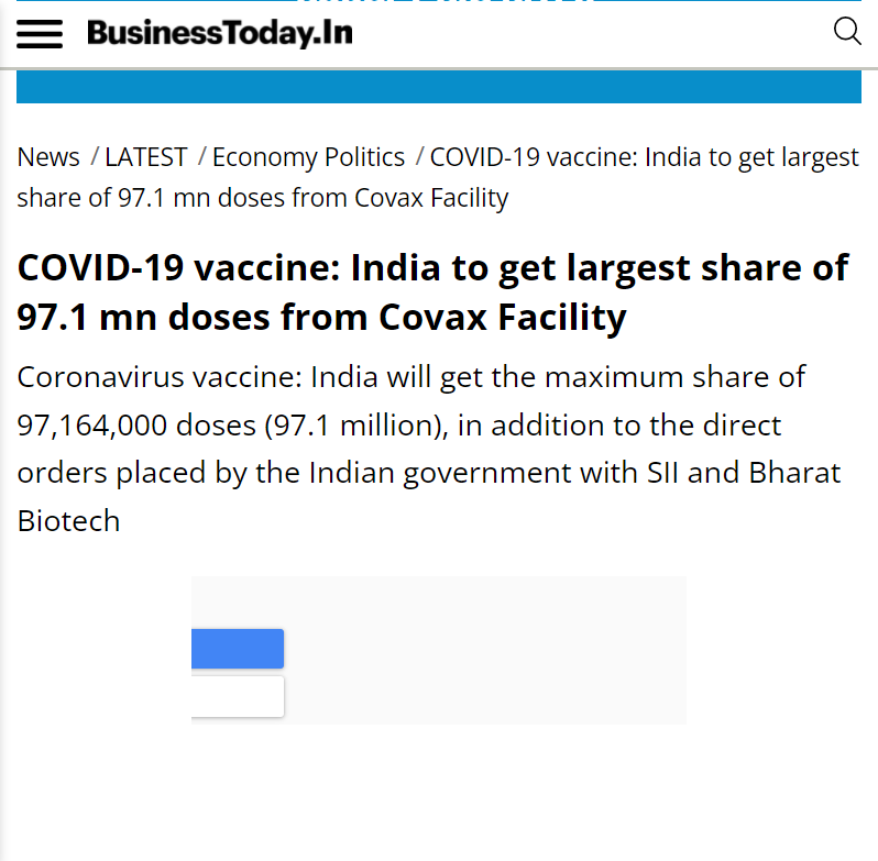 Front Page Screenshot