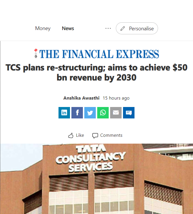 Front Page Screenshot