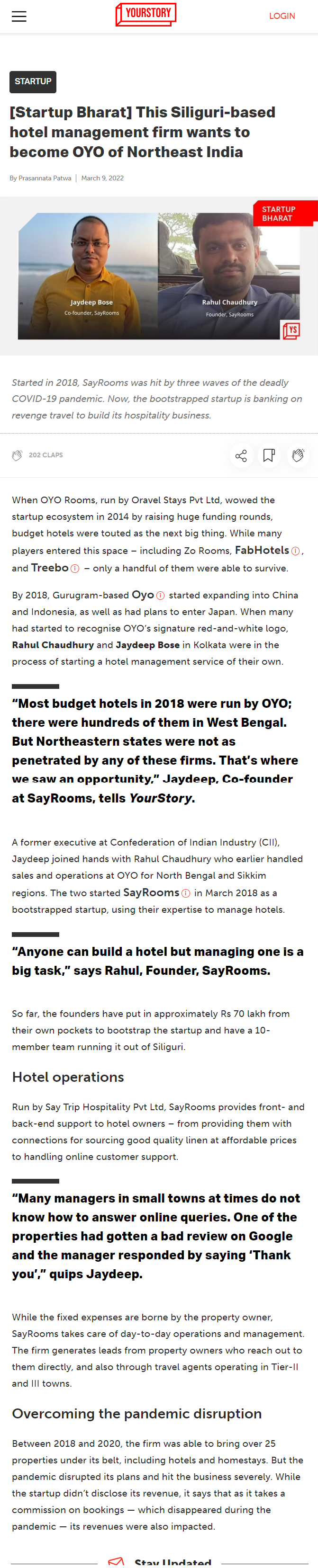 Full News Screenshot