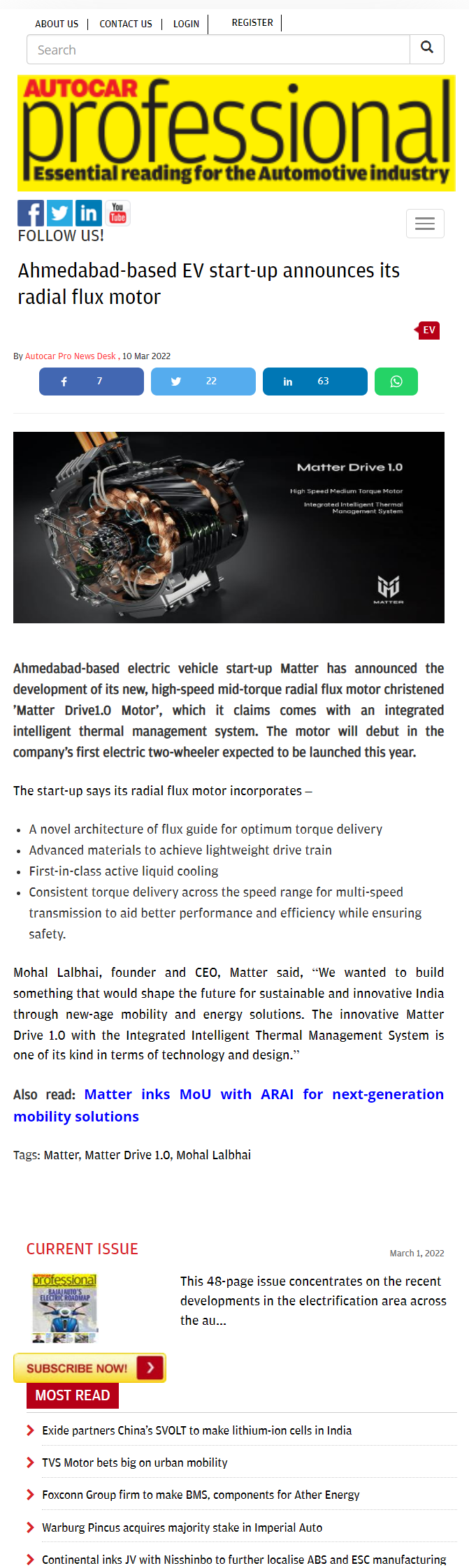 Full News Screenshot